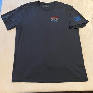 Under Armor Mens Black USA Shirt 3XL